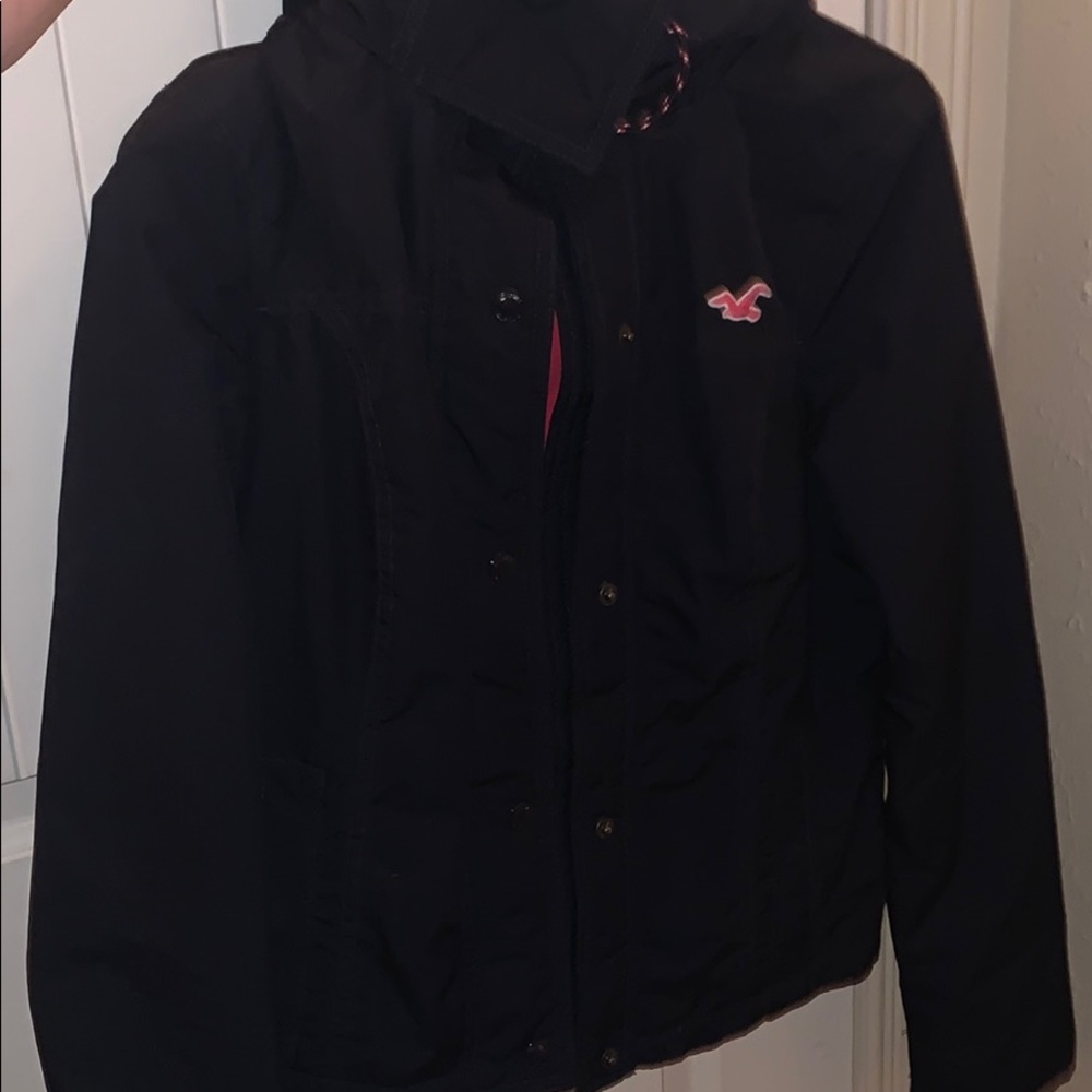 HOLLISTER heavy duty jacket navy blue